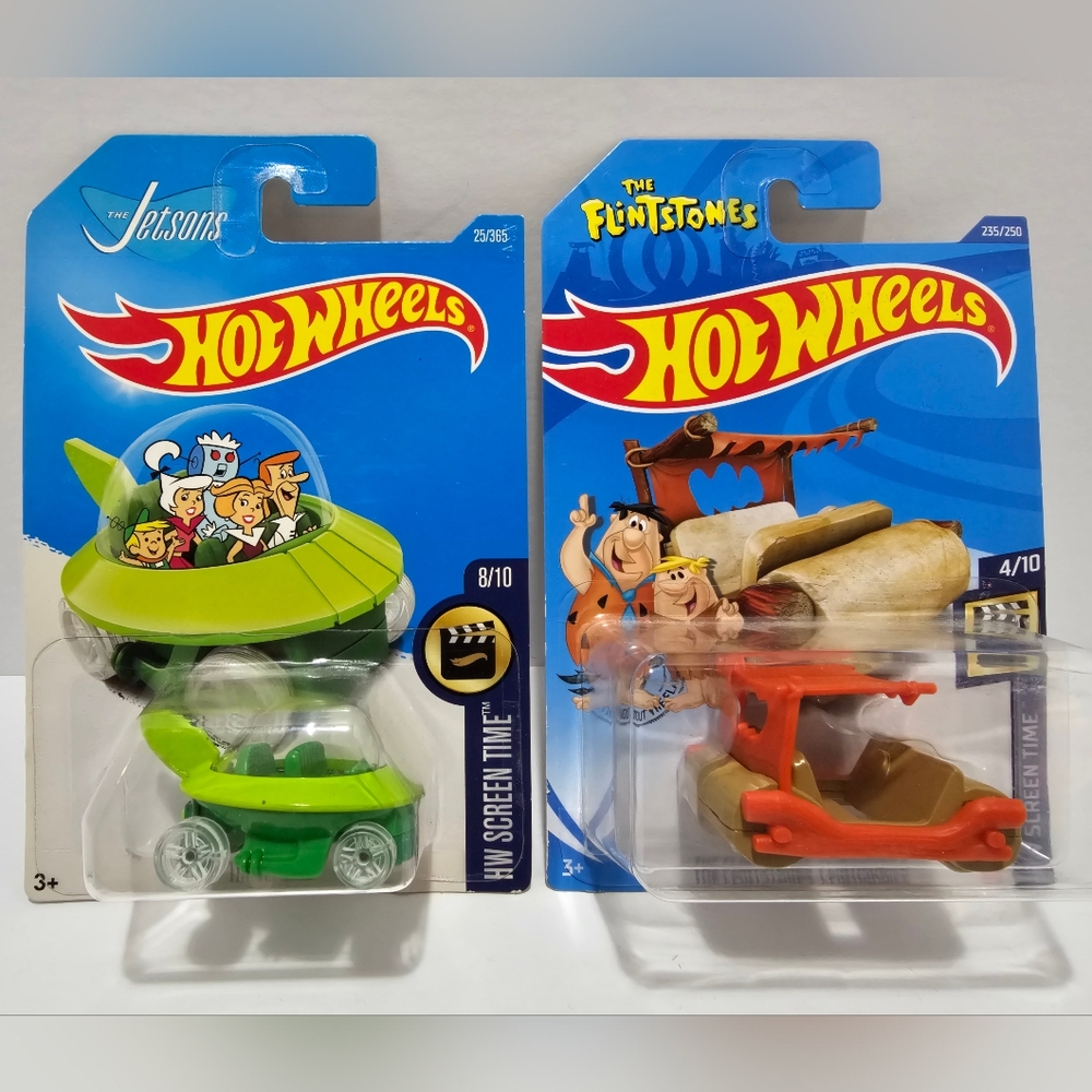 *Special Offer* Hot Wheels Bundle The Flintstones and The Jetsons